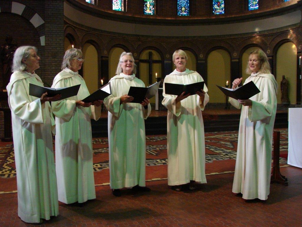 Schola Catharina Arnhem zingt in Wageningen op 26 juli 2014